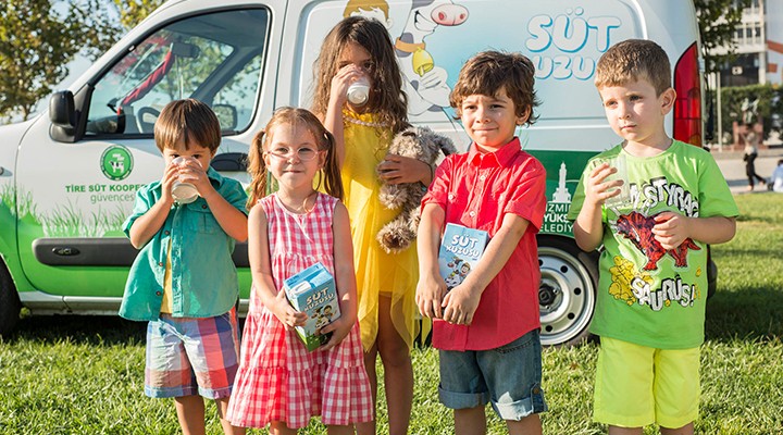 İzmir'de çocuklar sağlıklı üretici mutlu