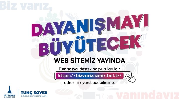 İzmir'de dayanışmayı büyütecek web sitesi yayında