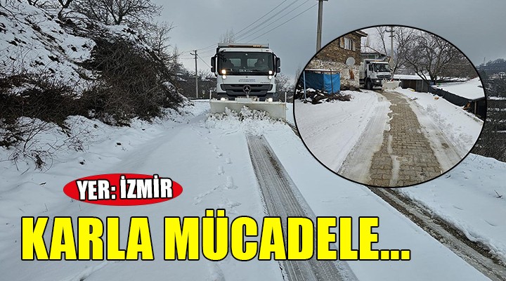 İzmir'de kar teyakkuzu...