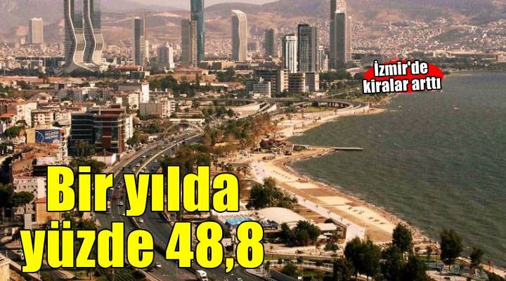 İzmir'de kiralar son bir yılda yüzde 47,8 arttı