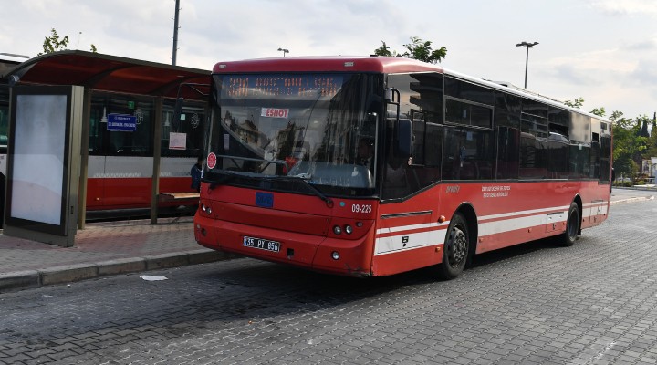 İzmir'de otobüs sayısı azaltılmıyor