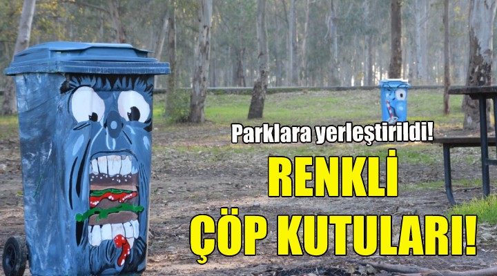 İzmir'de parklara renk geldi!