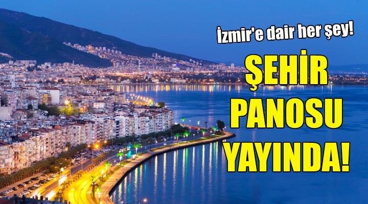 İzmir'de şehir panosu yayında!