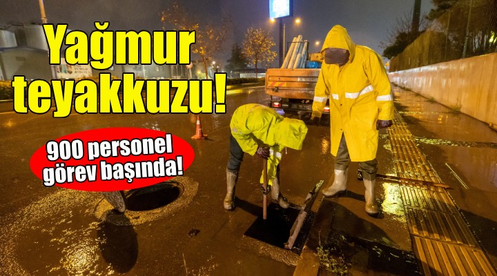 İzmir'de yağmur teyakkuzu!