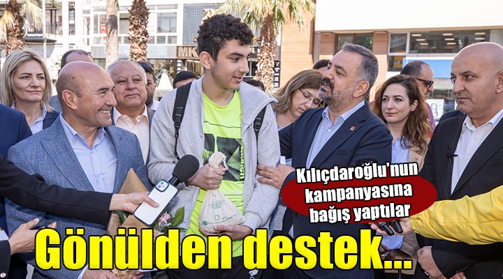 İzmir'den Kılıçdaroğlu'na gönülden destek