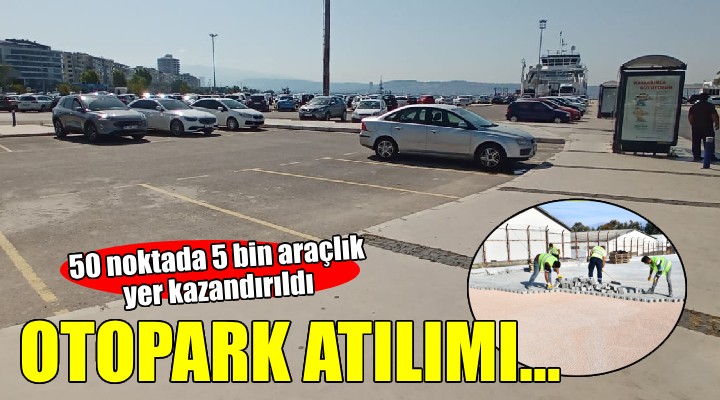 İzmir'e 50 noktada 5 bin araçlık otopark...