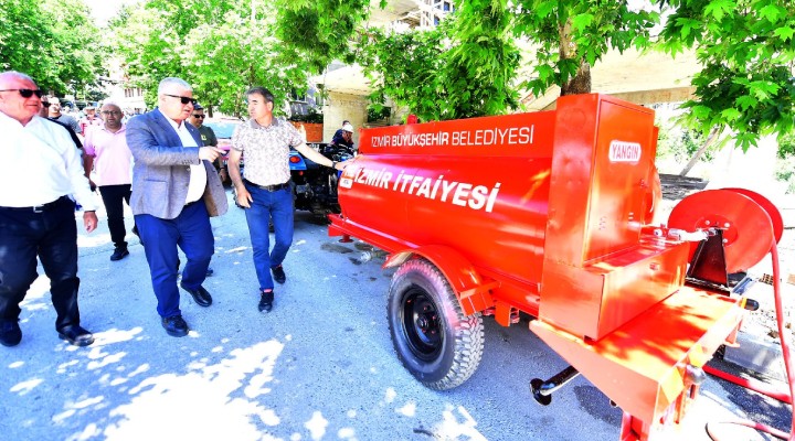 İzmir'in köyleri yangına dirençli hale geliyor!