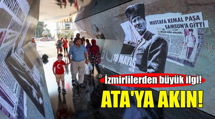 İzmirliler 92.İEF'de Ata'ya akın etti!