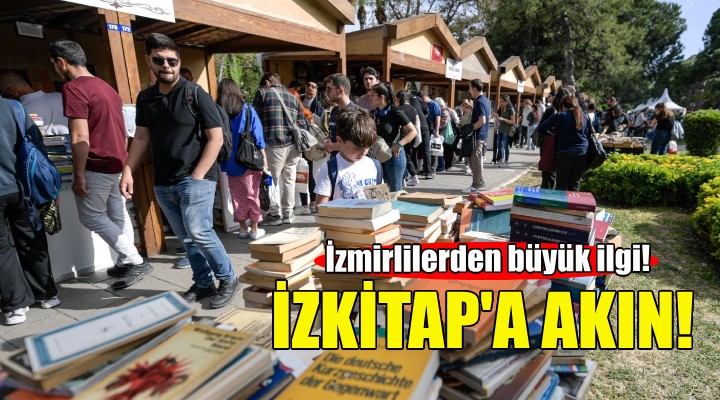İzmirliler İZKİTAP Fest'e akın etti!