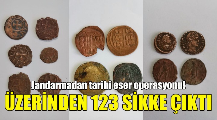 Jandarmadan tarihi eser operasyonu!