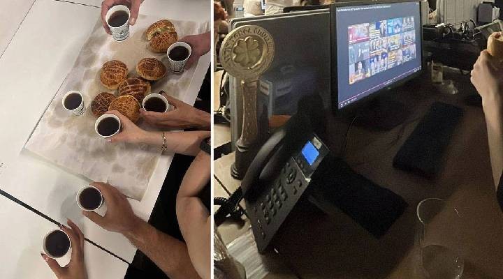 KRT TV çalışanları nöbette...DİSK Basın-İş: Karşımızda aç susuz bir medya köleliği tablosu var