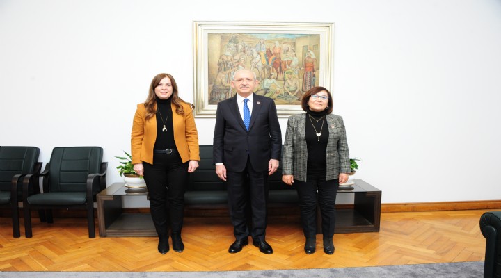 Kadın başkanlardan Kılıçdaroğlu'na ziyaret