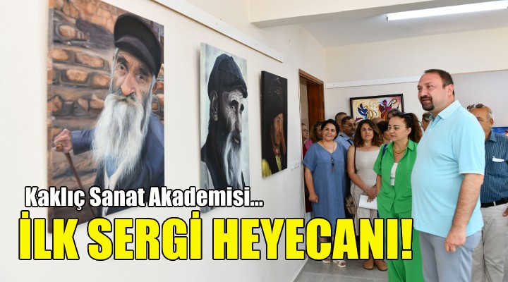 Kaklıç Sanat Akademisi'nin ilk sergisi açıldı!