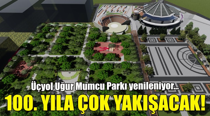 Karabağlar Belediyesi, Üçyol Uğur Mumcu Parkı'nı yeniliyor!