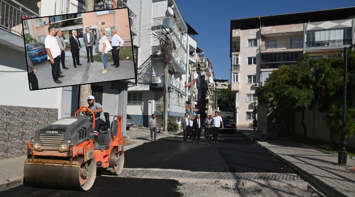 Karabağlar Kazım Karabekir'de yoğun asfaltlama...