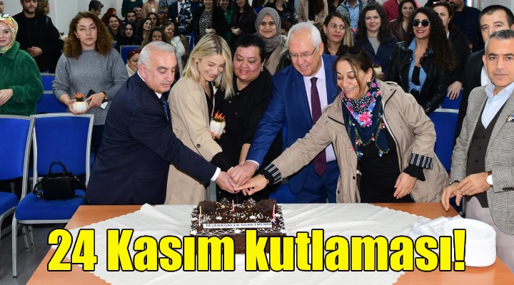 Karabağlar'da 24 Kasım kutlaması!