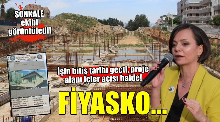 Karabağlar'da Yeşilyurt Pazaryeri fiyaskosu...