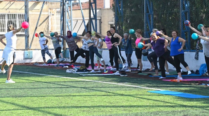 Karabağlar'da gün sporla başlıyor
