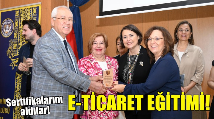 Karabağlar'da kadınlara e-ticaret eğitimi!
