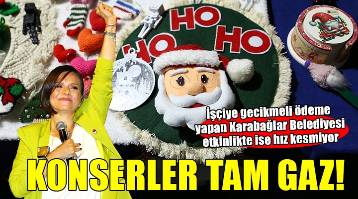 Karabağlar'da konserler tam gaz!