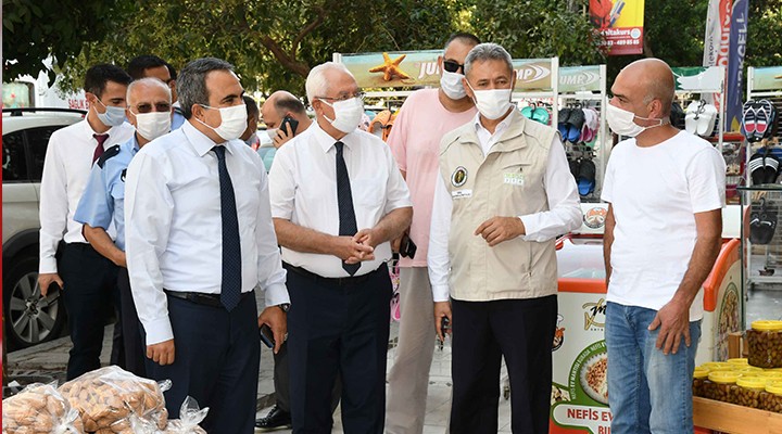 Karabağlar'da sıkı denetim sürüyor