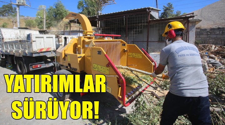 Karabağlar'da yatırımlar sürüyor!