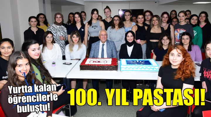Karabağlar'ın yurdunda 100. yıl kutlaması!