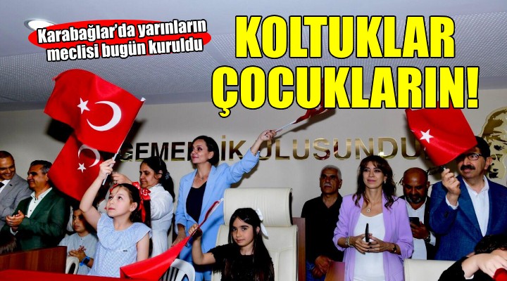 Karabağlar'da yarınların meclisi bugün kuruldu