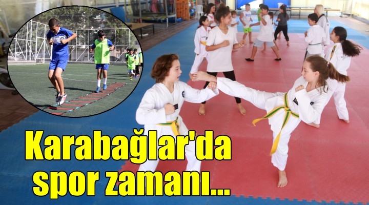 Karabağlar'da yaz spor okulları başlıyor...