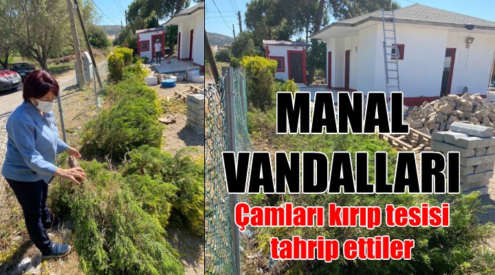 Karaburun'da belediyenin tesislerine saldırı