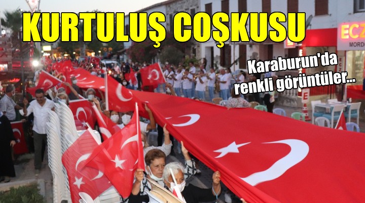 Karaburun'da kurtuluş coşkusu