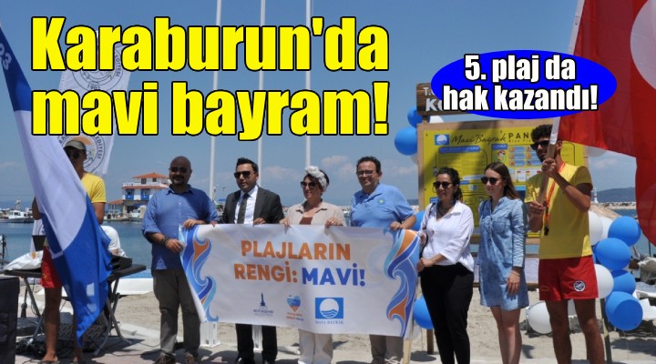 Karaburun'da mavi bayram!