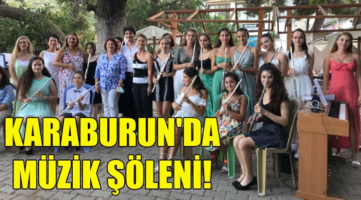 Karaburun'da müzik şöleni!