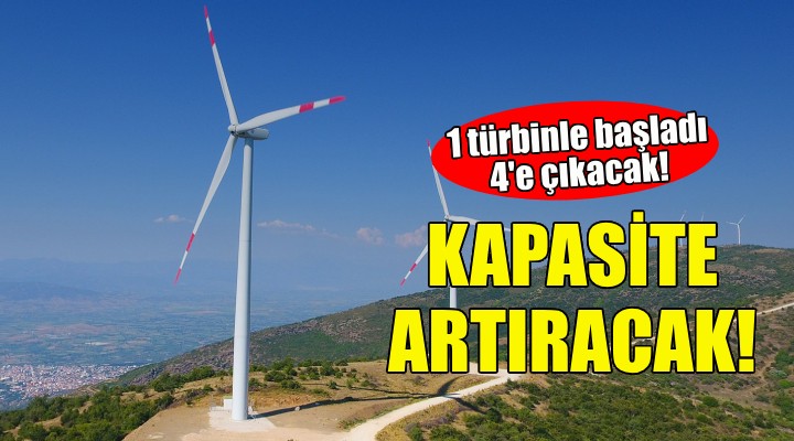 Karaburun'daki RES'e kapasite artış onayı!