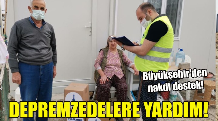 Karaburun'daki depremzedelere yardım!