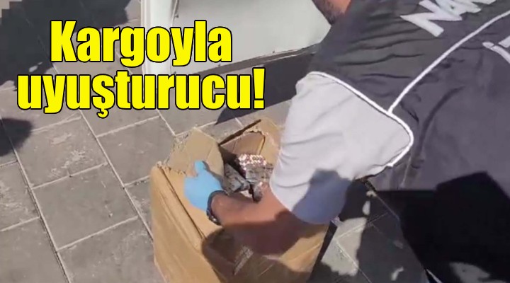 Kargoyla uyuşturucu sevkiyatına suçüstü!