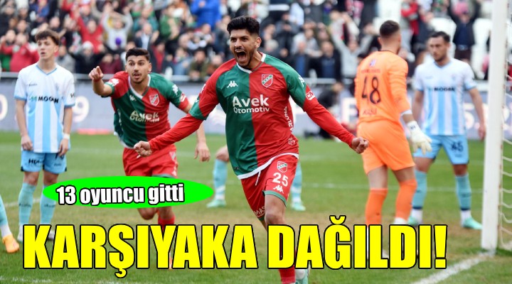 Karşıyaka 13. ayrılık!