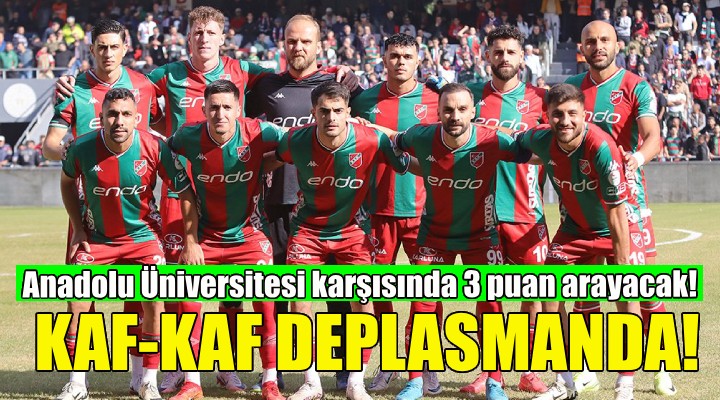 Karşıyaka, Anadolu Üniversitesi deplasmanında!