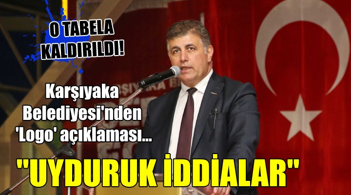 Karşıyaka Belediyesi'nden 'Logo' açıklaması... 