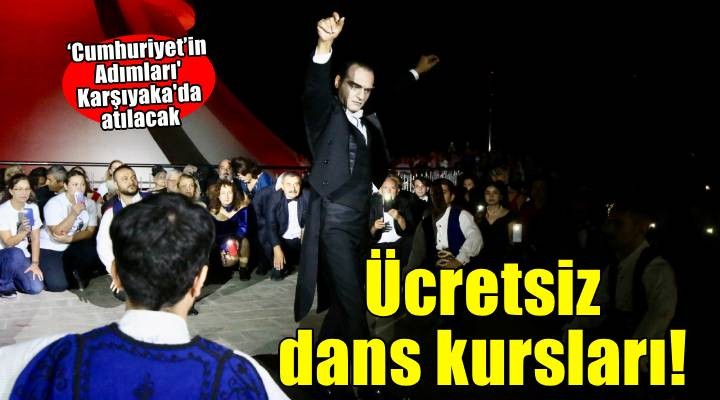 Karşıyaka Belediyesi'nden ücretsiz salon dansları kursu