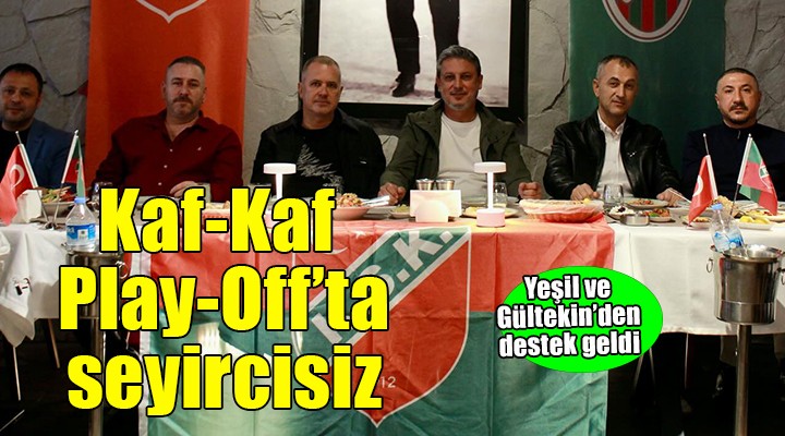 Karşıyaka Play-Off'ta seyircisiz