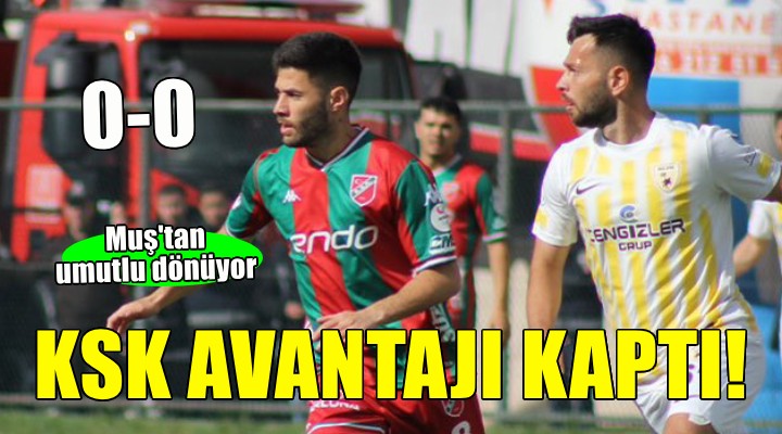 Karşıyaka avantajı kaptı