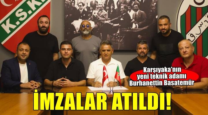Karşıyaka'da Basatemür imzayı attı