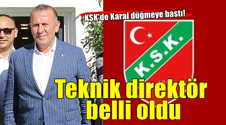 Karşıyaka'da Karal teknik direktörünü buldu