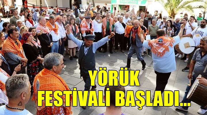 Karşıyaka'da ''Yörük Festivali'' başladı...