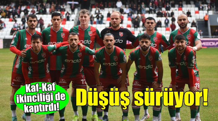 Karşıyaka'da düşüş sürüyor!