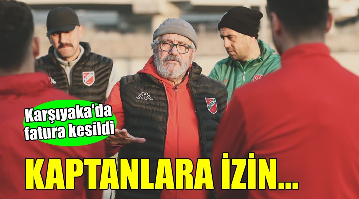 Karşıyaka'da fatura kaptanlara kesildi!