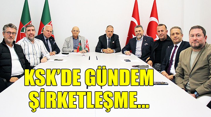 Karşıyaka'da gündem şirketleşme...