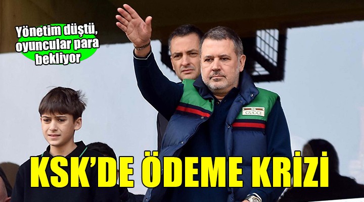 Karşıyaka'da ödeme krizi...