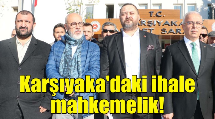 Karşıyaka'da temizlik araçları ihalesi için suç duyurusu!